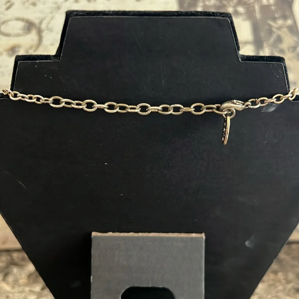 CARA Elegant Blue and White Necklace EUC